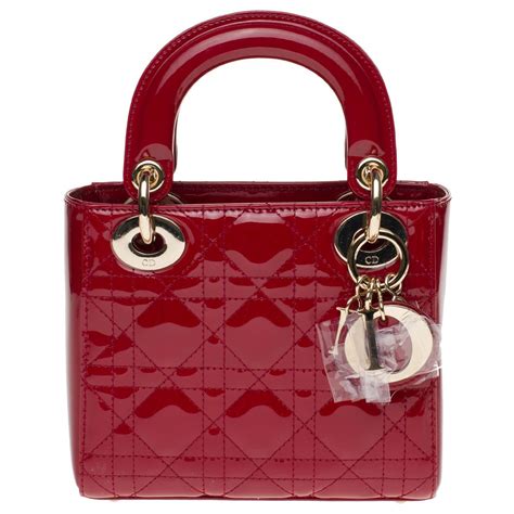 pochette dior rouge|christian dior tote bag small.